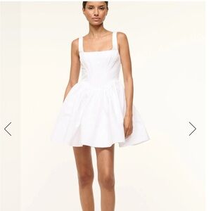 NWOT Staud Landscape Dress White